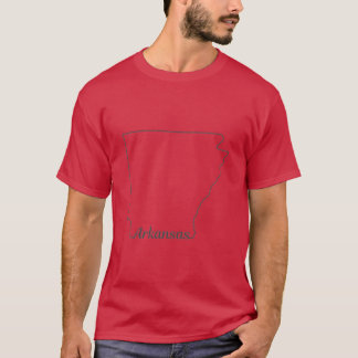 Arkansas-tillståndsdisposition T Shirt