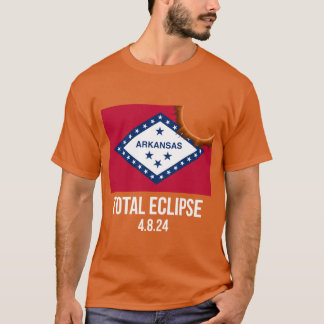 Arkansas Total Eclipse 8 april 2024 T Shirt