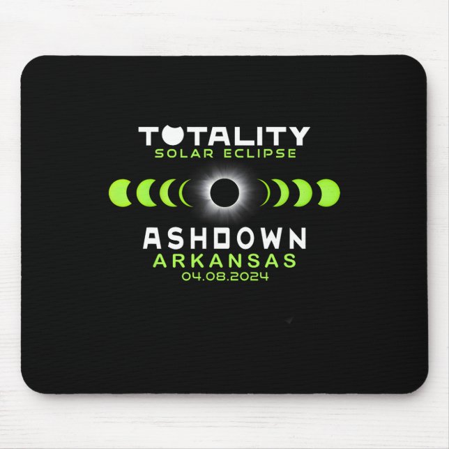 Arkansas Total Solar Eclipse 2024 Musmatta (Framsidan)