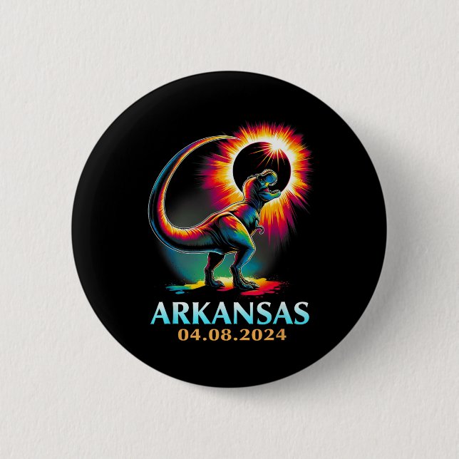 Arkansas Totality Total Solar Eclipse 2024 T Rex D Knapp (Framsida)