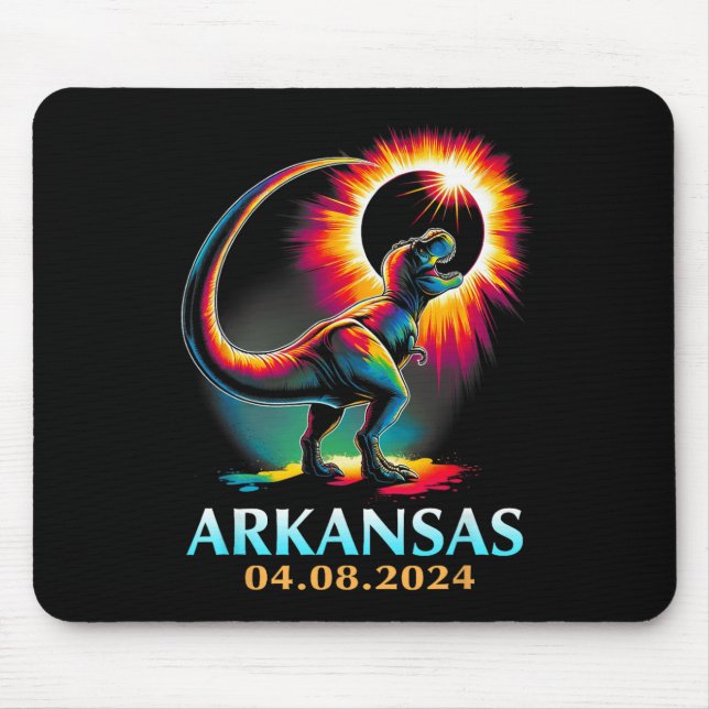 Arkansas Totality Total Solar Eclipse 2024 T Rex D Musmatta (Framsidan)