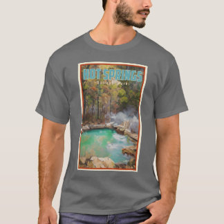 Arkansas Travel Hett Vår nationalparken Hett Spri T Shirt