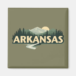 Arkansas United States of America Magnet