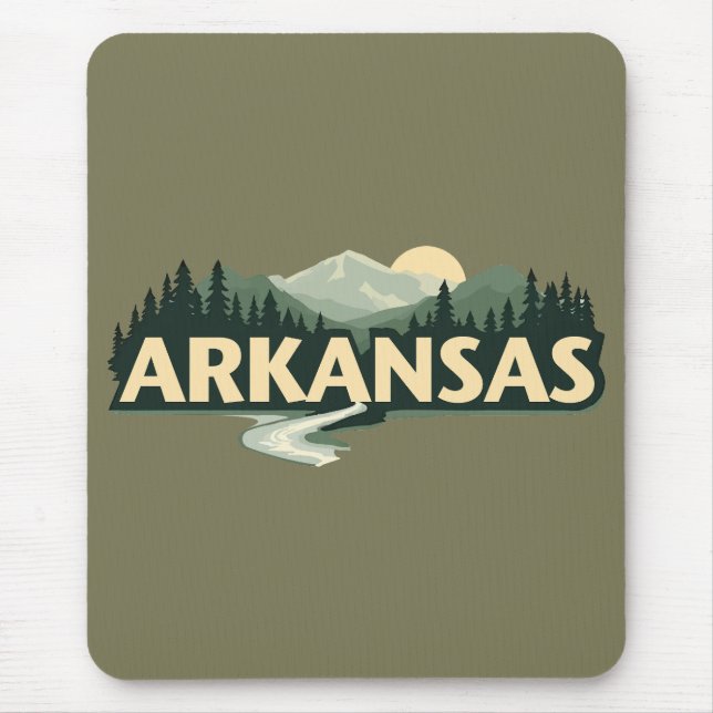 Arkansas United States of America Musmatta (Framsidan)