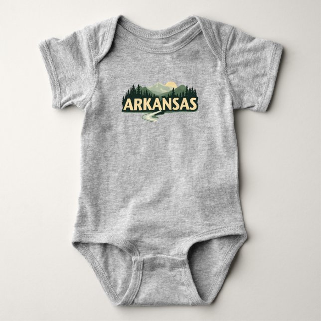 Arkansas United States of America T Shirt (Framsida)