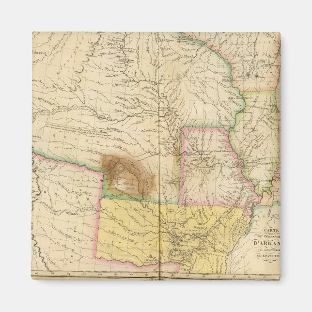 Arkansas US Magnet (Framsidan)