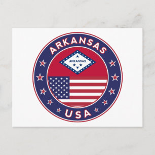 Arkansas, USA, stater Vykort
