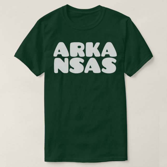 Arkansas USA TShirt 1 T Shirt (Design framsida)