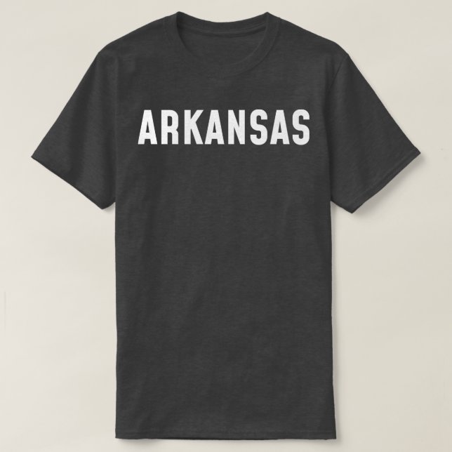 Arkansas USA TShirt T Shirt (Design framsida)