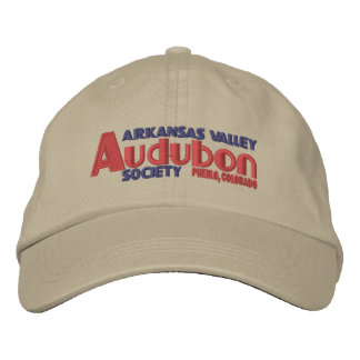 Arkansas Valley Audubon Society Embroized Hat Broderad Keps
