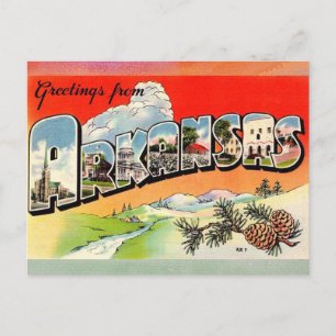 Arkansas Vintage resor vykort