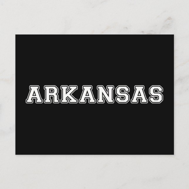 Arkansas Vykort (Framsida)