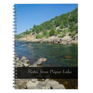 Arkansasfloden i Colorado Personlig Notebook Anteckningsbok
