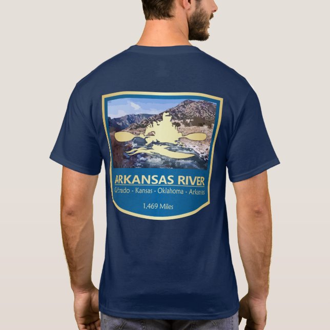 Arkansasfloden (PFK) T Shirt (Baksida)