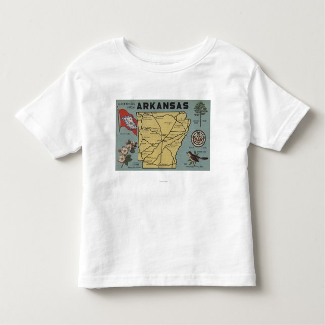 ArkansasLarge brev ScenesArkansas 2 T-shirt (Framsida)