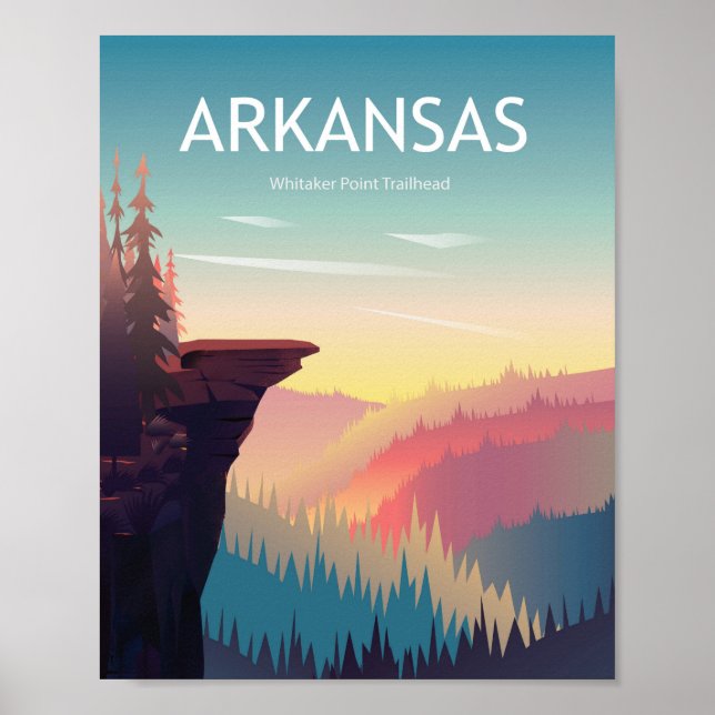 ArkansasTravel poster - USA-resor (Framsidan)