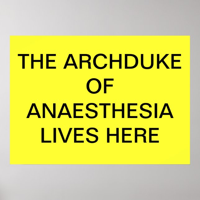 ARKDUKE AV ANESTEIA LIVES HÄR POSTER (Framsidan)