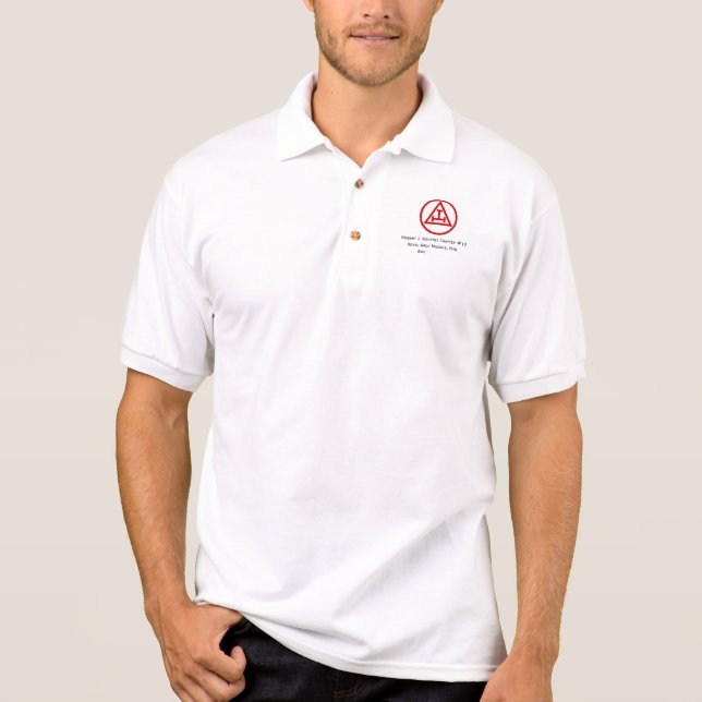 Ärke- Mason för royal - Polo Polotröja (Framsida)