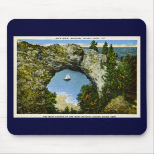Ärke- stenMackinac ö, Michigan Musmatta