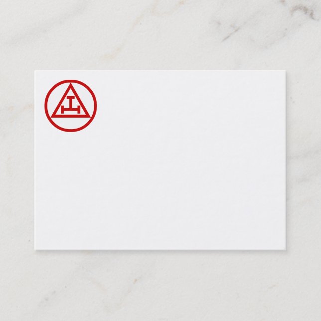 Ärke- visitkort för royal (Framsida)