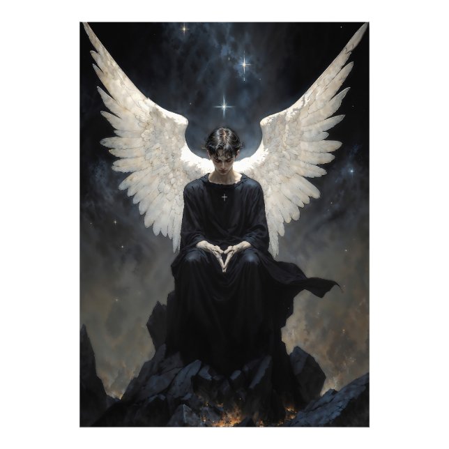 Ärkeängel Azrael,  Fototryck (Framsidan)