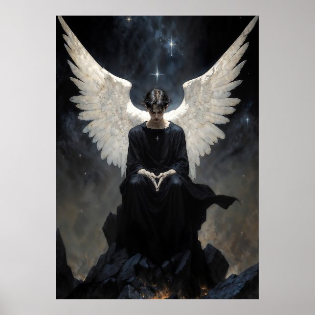 Ärkeängel Azrael,  Poster (Framsidan)