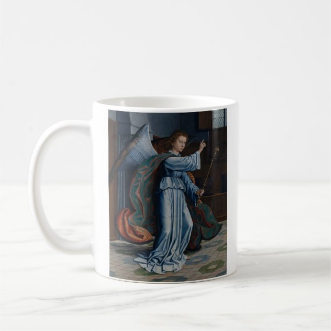 Ärkeängel Gabriel av Gerard David Kaffemugg (Vänster)