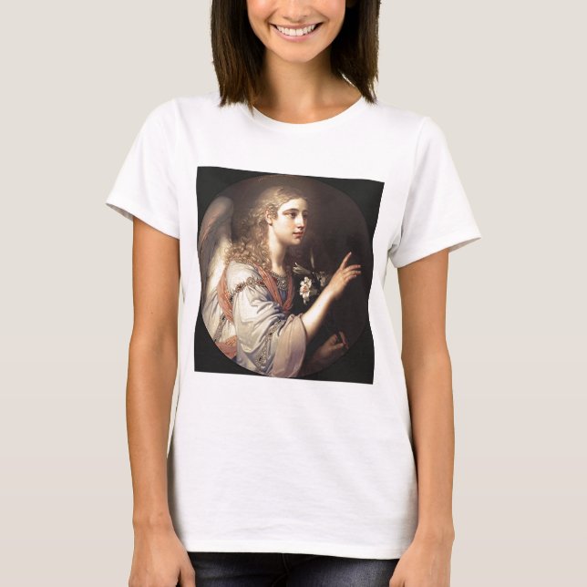 Ärkeängel Gabriel från annunciationen T-shirt (Framsida)