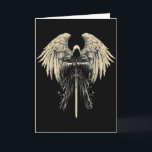 Ärkeängel Gabriel Kristet Ängel Katolsk Krigare Kort<br><div class="desc">Ärkeängel Gabriel Kristet Ängel Katolsk Krigare</div>