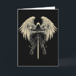 Ärkeängel Gabriel Kristet Ängel Katolsk Krigare Kort<br><div class="desc">Ärkeängel Gabriel Kristet Ängel Katolsk Krigare</div>