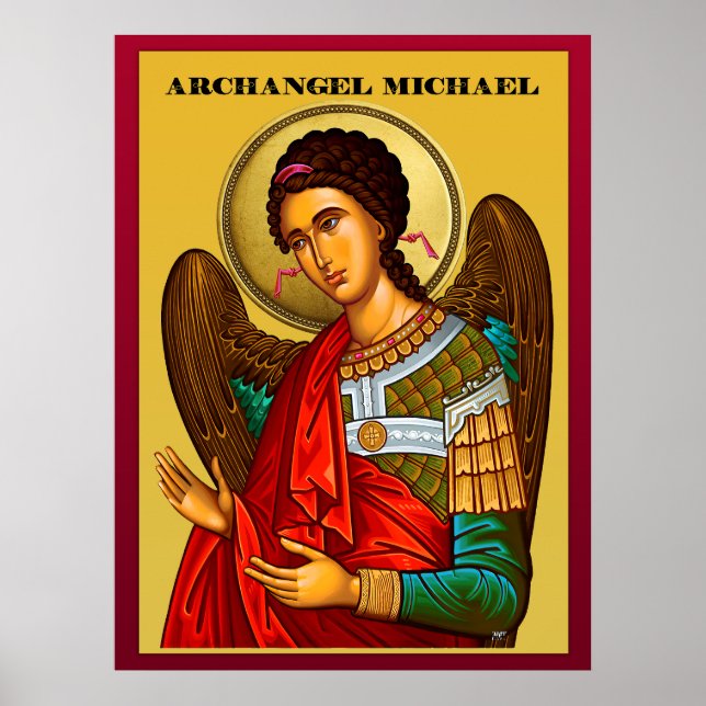 Ärkeängel Mikael Poster (Framsidan)