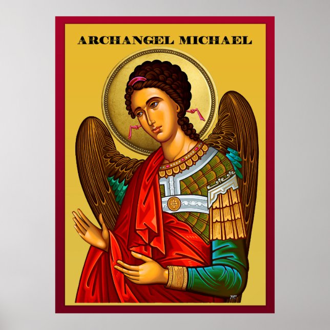 Ärkeängel Mikael Poster (Framsidan)