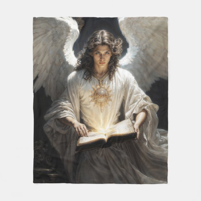 Ärkeängel Uriel Fleecefilt (Framsidan)