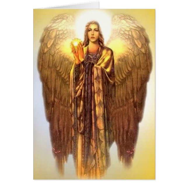 Ärkeängel Uriel Hälsningskort (Framsidan)