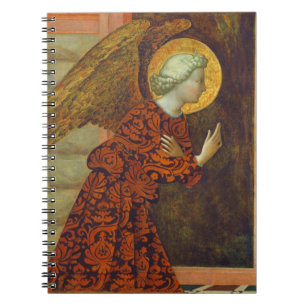Ärkeängeln Gabriel, C. 1430 (tempera på panel) Anteckningsbok Med Spiral