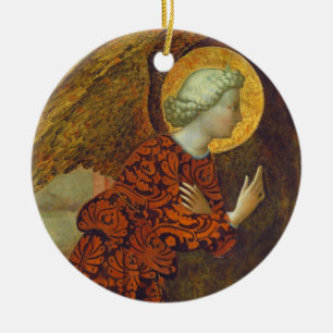 Ärkeängeln Gabriel, C. 1430 (tempera på panel) Julgransprydnad Keramik