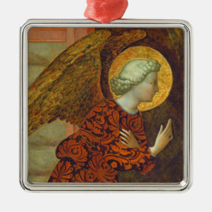 Ärkeängeln Gabriel, C. 1430 (tempera på panel) Julgransprydnad Metall