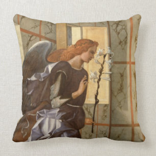 Ärkeängeln Gabriel, från den dipty annunciation Kudde