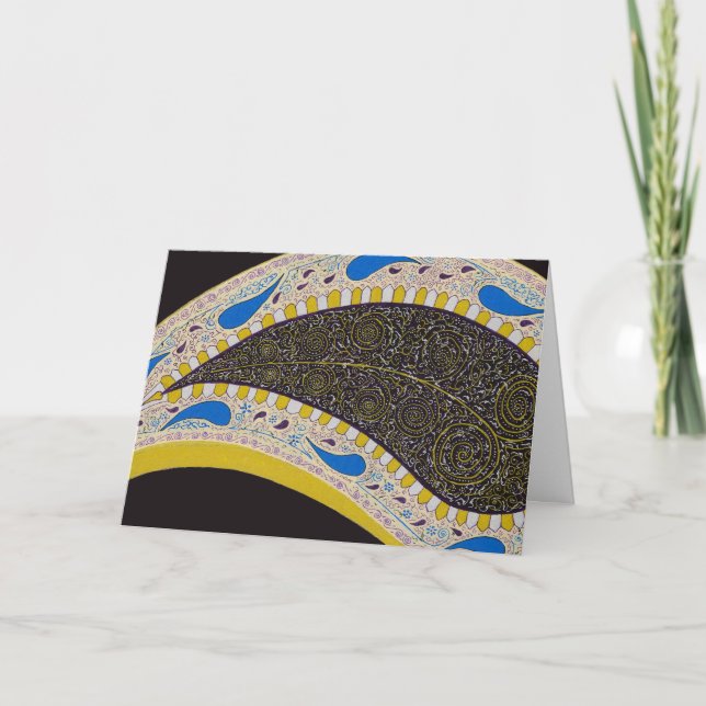 "Ärkeängeln Gabriel" - Kort (Framsida)