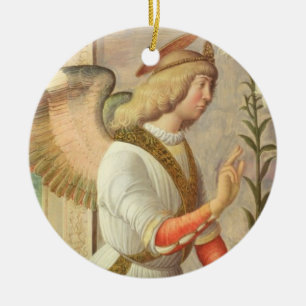 Ärkeängeln Gabriel (panelen) Julgransprydnad Keramik