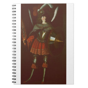 Ärkeängeln Mikael av Francisco de Zurbarán Anteckningsbok