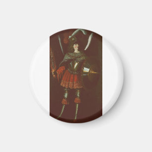 Ärkeängeln Mikael av Francisco de Zurbarán Magnet