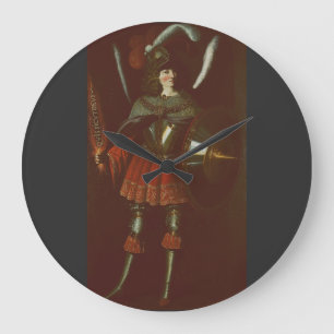 Ärkeängeln Mikael av Francisco de Zurbarán Stor Klocka