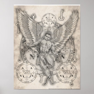 ÄrkeängelZadkiel tryck