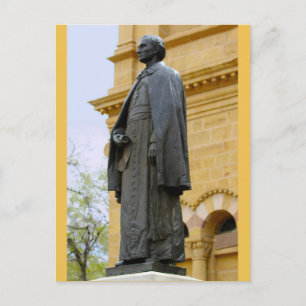 ärkebiskop Jean-Baptiste Lamy Statue Vykort