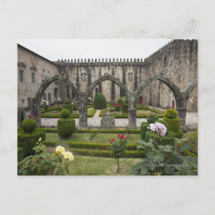 ärkebiskop Palace of Braga med Garden Vykort