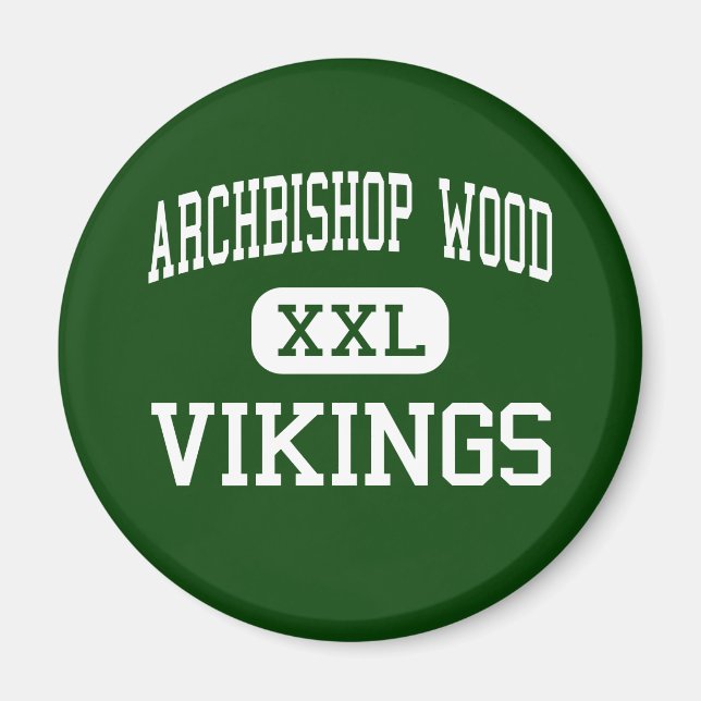 ärkebiskop Wood - Vikings - High - Warminster Magnet (Framsidan)