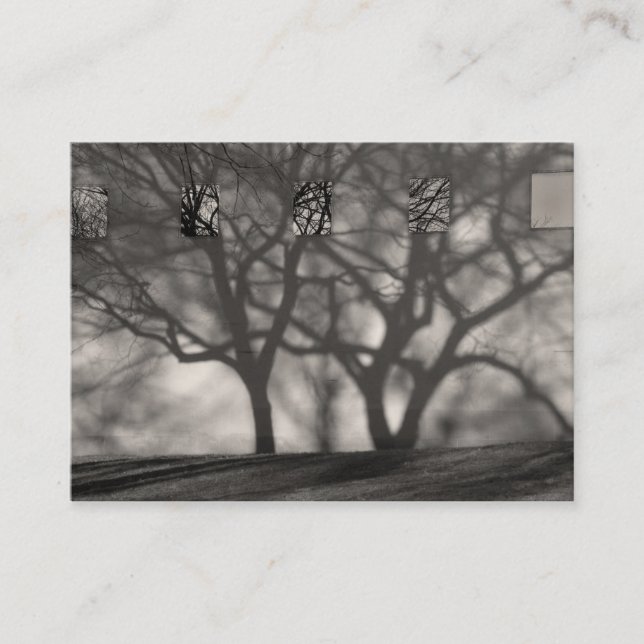 Ärkebiskopen skuggar ATC-kortet Visitkort (Framsida)