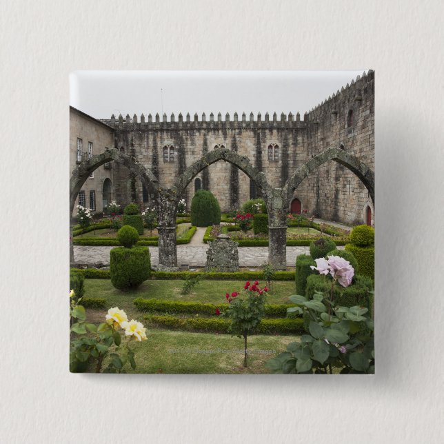 Ärkebiskopslott av Braga med trädgården Knapp (Framsida)