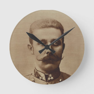 Ärkehertig Franz Ferdinand av Österrike Rund Klocka